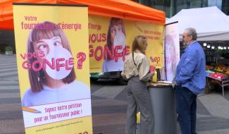 Les "Equipes Populaires", réclament un fournisseur public d'énergie