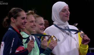 Sarah Chaâri a fait briller Charleroi et la Belgique à Paris