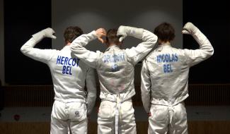 Charleroi sur la carte de l'escrime européenne