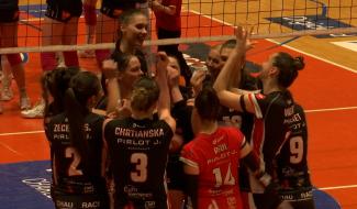 C'est " à la grinta" que Charleroi Volley a signé son premier succès dans les playoffs face à Oudegem