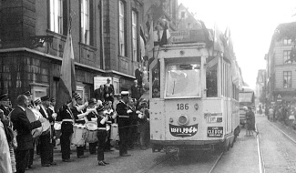 Les vieux trams liégeois