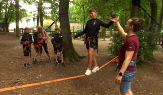 Carolo Slack and Circus Show : la slackline fait le show au parc Arboréo