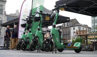 Mobilité à Charleroi : sensibilisation et animations sur la Place Verte