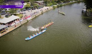Les championnats de joutes nautiques à Lobbes