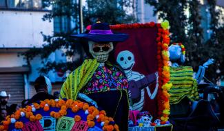 Courcelles célèbre Halloween sous les couleurs du Día de los Muertos