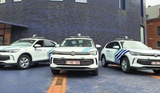 Huit nouveaux véhicules s'ajoutent à la flotte de la Police de Charleroi