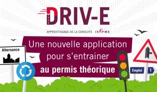 L’IFAPME lance DRIV-E, une appli pour apprendre le code de la route