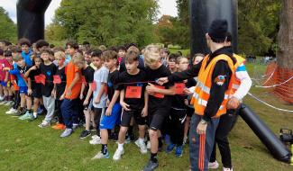 Succès de foule pour le cross interscolaire à Monceau