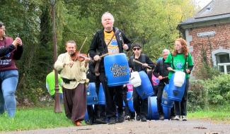 C Local : la Fanfare Bidon a fêté ses 10 ans à l'Abbaye d'Aulne