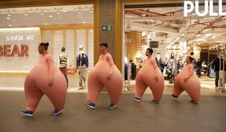 De drôles de bibendums ont déambulé dans Rive Gauche