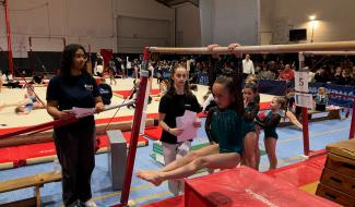 Les jeunes gymnastes brillent lors de la compétition GAF Gym Éval