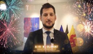 VOEUX 2026 : Adrien DOLIMONT, Ministre-Président du Gouvernement Wallon