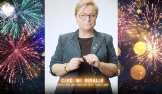 VOEUX 2026 : Caroline DESALLE, Députée Wallonnne