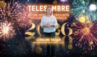 VOEUX 2026 : Caroline TAQUIN, Bourgmestre de Courcelles