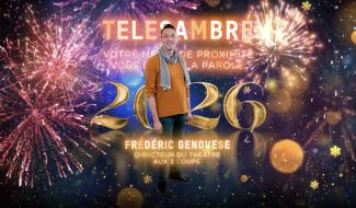 VOEUX 2026 : Frédéric GENOVESE, Directeur du Théâtre "Aux 3 coups"
