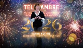 VOEUX 2026 : Karine COSYNS, Bourgmestre ff de Thuin