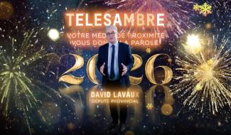 VOEUX 2026 : David LAVAUX, Député provincial