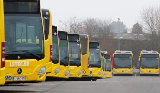 Grève Letec : La circulation des bus encore perturbée mercredi en Wallonie