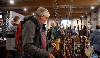 Carton plein pour le salon de la "Fête de la Pêche à la Mouche"