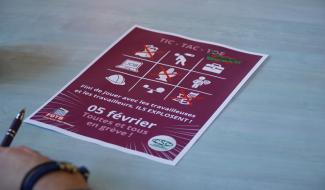 Grève à Charleroi le 5 février : la CSC et la FGTB se mobilisent