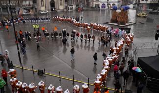 Carnaval de Charleroi: le rondeau matinal, un moment unique et hors du temps