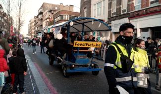 Télésambre en roue libre au Carnaval de Charleroi