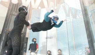C Local : 3ème manche de la Indoor Para Skydiving World Series à Gosselies