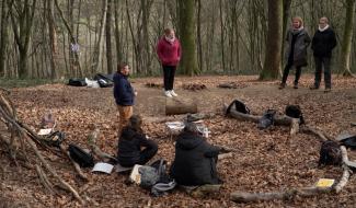 Une formation pour l’école du dehors était proposée à Charleroi