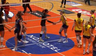 Charleroi Volley a pris une option sur les demi-finales des playoffs mais Tchalou n'a pas dit son dernier mot