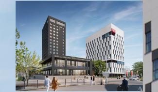 Charleroi : les travaux du futur Van der Valk Hotel Charleroi Centre ont débuté !