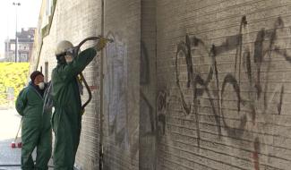 Charleroi lance une vaste opération anti-tags au centre-ville