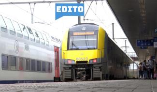 Edito: stimuler l'utilisation du train, mais pas en deux minutes