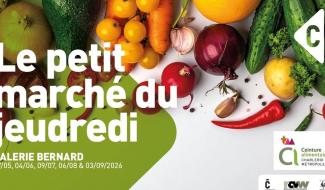 Le local s'invite en ville avec son petit marché du jeudredi