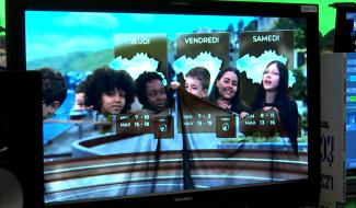 De jeunes Bruxellois découvrent les coulisses de la météo dans les studios de Dreamwall