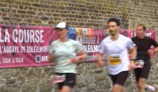 Jogging de Soleilmont: beau parcours et bonne ambiance
