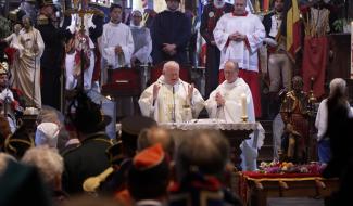 Thuin : au coeur de la Grand-Messe Militaire de la Saint-Roch