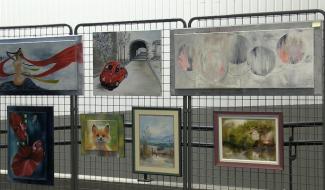 C Local  : sept artistes peintres exposent à Beaumont