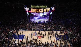 Les Dirty Monitor font le show au Madison Square Garden de New-York pour la finale de la NBA