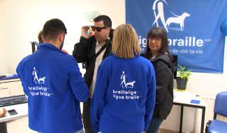 L'antenne carolo de la Ligue Braille a ouvert ses portes au public