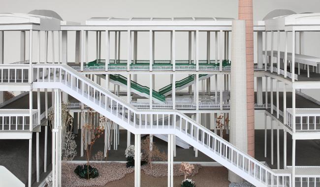 Un bar rooftop s'installe sous la géode du Grand Palais à Charleroi