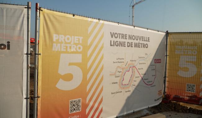 Métro: le point sur les travaux d'aménagement de la ligne M5 à Châtelineau