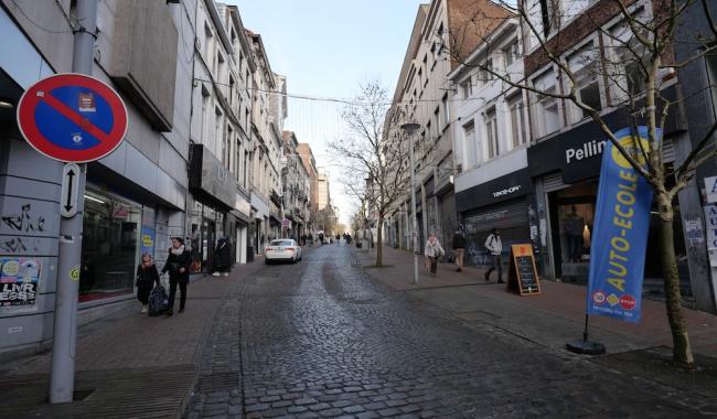 À Charleroi, le revenu cadastral commercial revu à la baisse dans plusieurs rues du centre