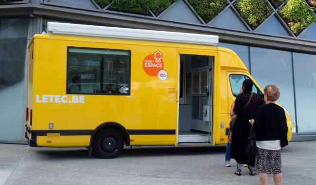 Fleurus: le Mobi-Espace TEC sera désormais présent sur le marché du lundi