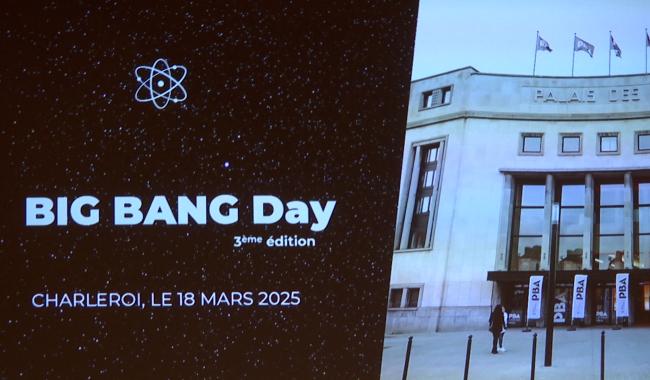 Charleroi célèbre Georges Lemaître et l’exploration de l’Univers