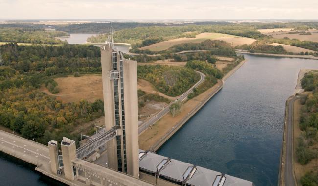 Le barrage de l’Eau d’Heure comme vous ne l’avez jamais vu