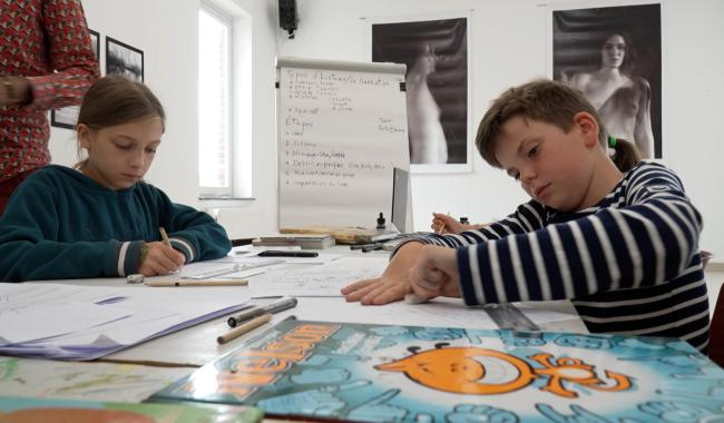 Un atelier pour découvrir la bande dessinée à Thuin