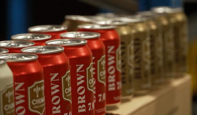 La brasserie de Chimay lance ses premières bières trappistes en canettes