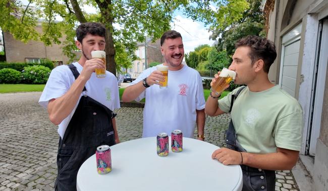 Gouy-lez-Piéton : les "Zythologist", une success-story carolo qui s'exporte !