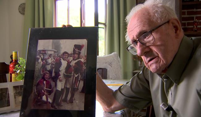 Dominique Gagliardini a participé à sa 80 ème Saint-Roch à Ham-sur-Heure !