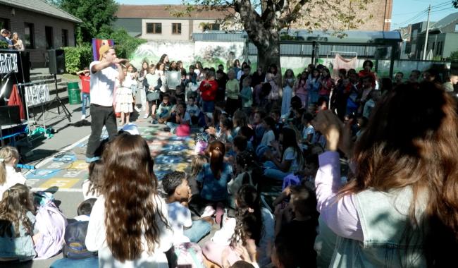Une rentrée scolaire en musique pour les élèves de Courcelles